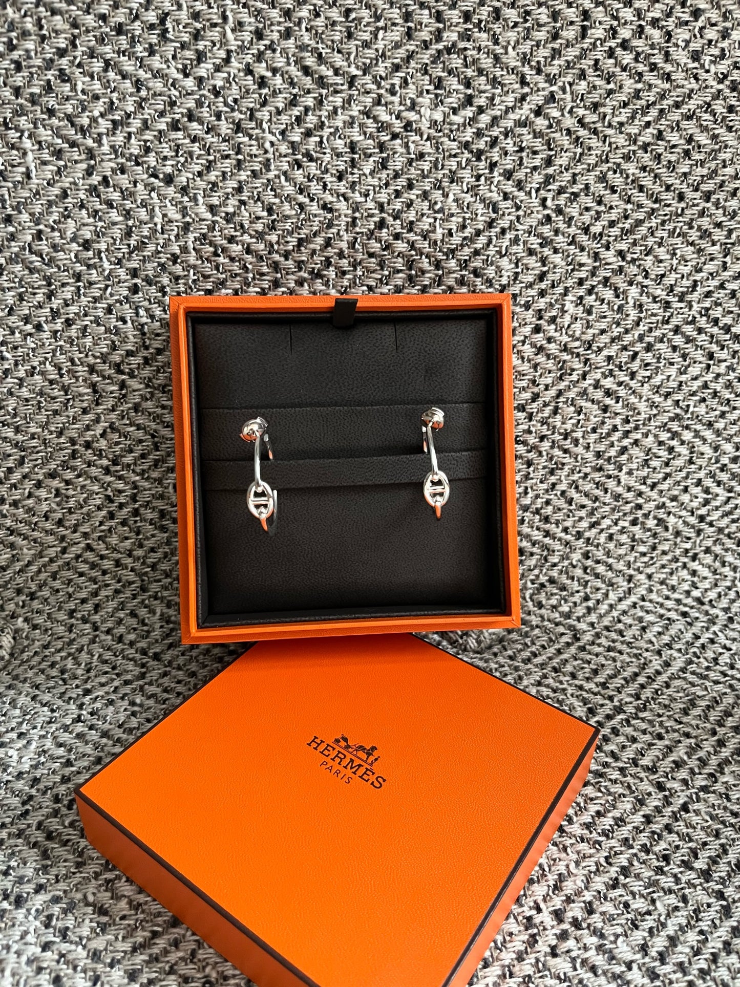 Hermes Sliver Earrings