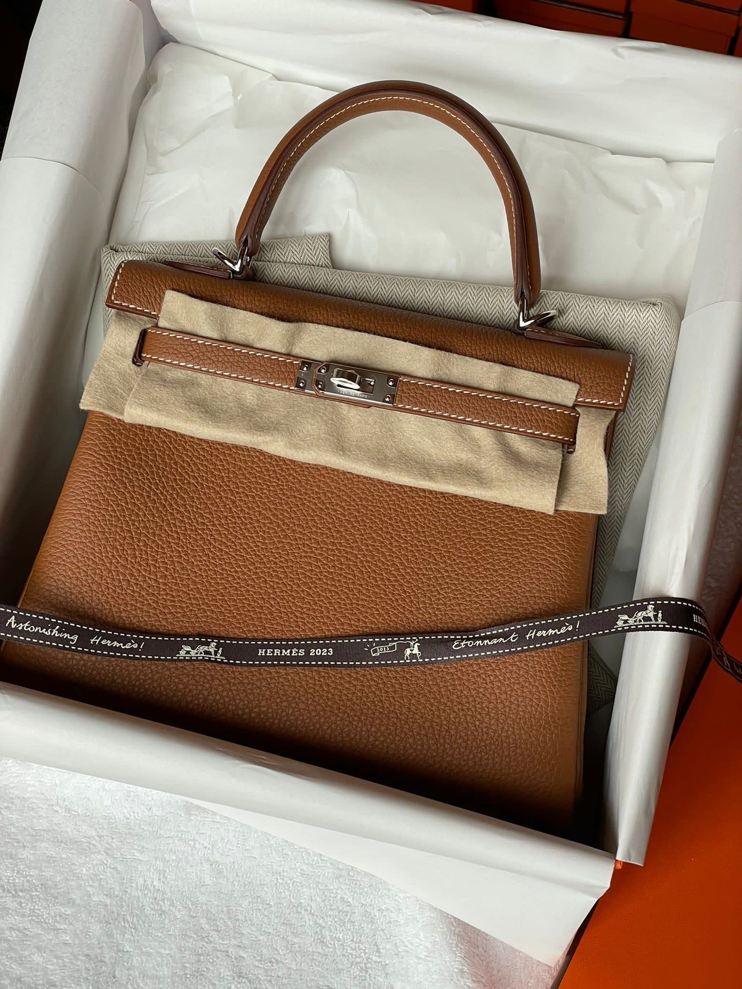 Hermes Kelly 25 retourne