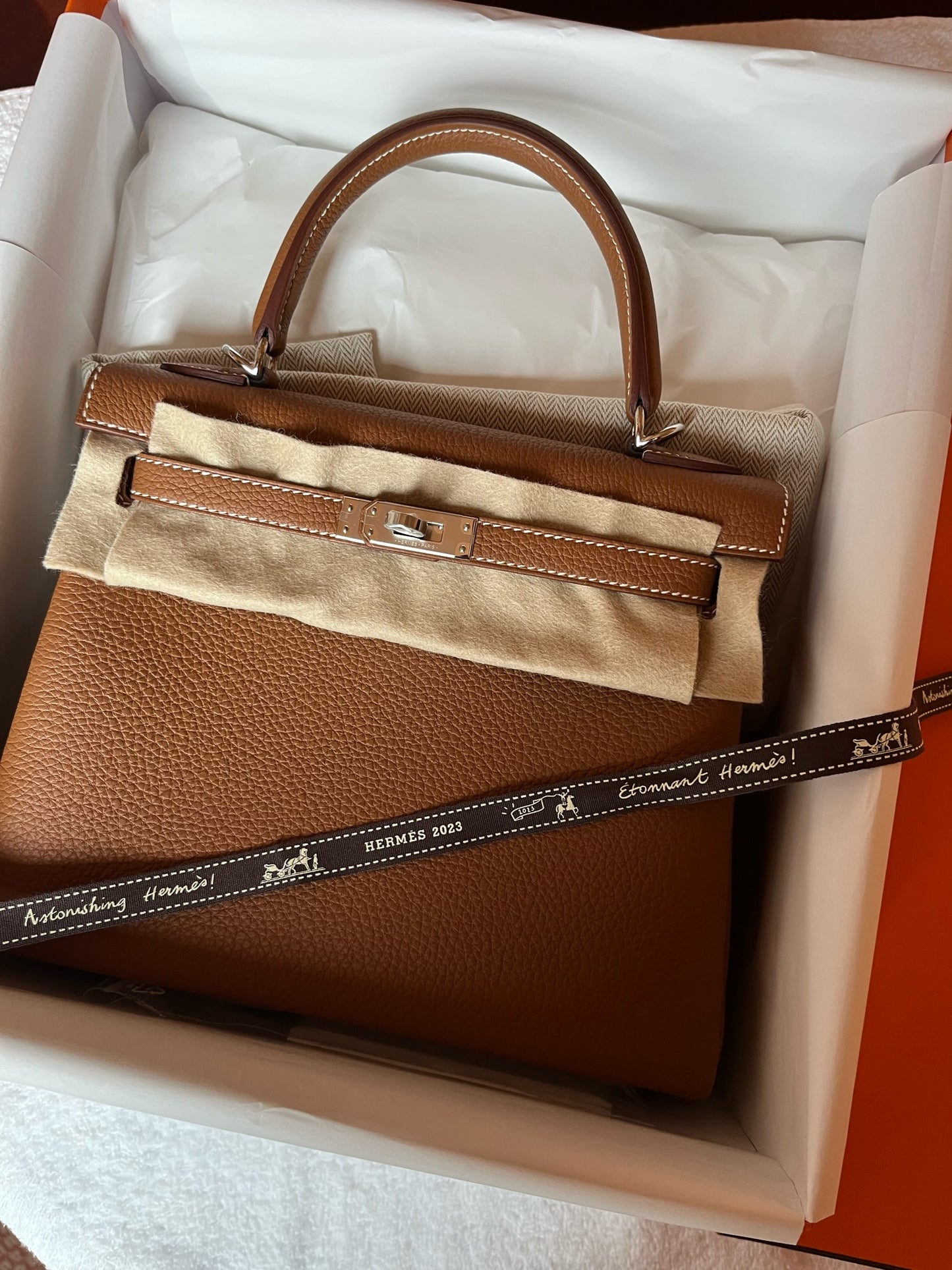 Hermes Kelly 25 retourne