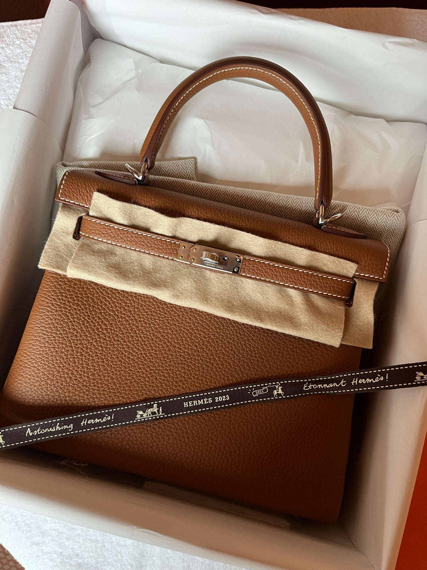 Hermes Kelly 25 retourne