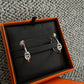 Hermes Sliver Earrings