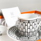 H deco coffee cup